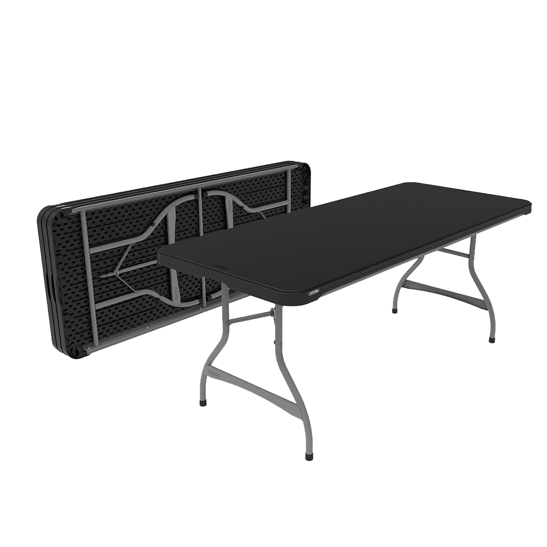 6ft Black Table 8FT Rectangle Tables