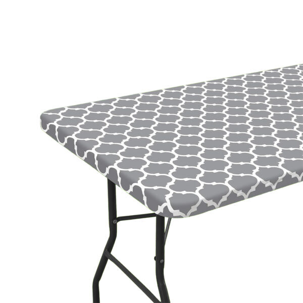 6FT Elastic Table Cloth Cover Fitted Table Cover